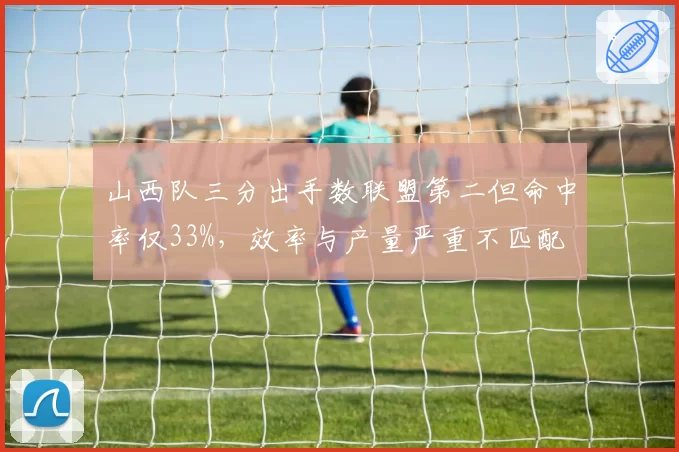山西队三分出手数联盟第二但命中率仅33%,效率与产量严重不匹配
